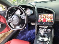 Reproductor Multimedia Android de 9 pulgadas, pantalla táctil, Radio de coche, vídeo estéreo, navegación Gps, unidad principal Carplay para Audi R8 2007-2015