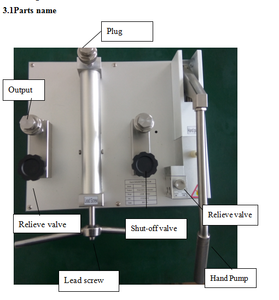 Manuel Pnömatik Karşılaştırıcı Hidrolik Basınç Test Göstergeleri Kalibratörü Taşınabilir Endüstriyel Basınç Akış Kalibrasyon Test Cihazı - Product Image 5