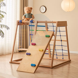 Parque infantil interior <span class=keywords><strong>Triangulo</strong></span> Piklers Marco de escalada de madera Pickler Triangle Montessori Escalada Gimnasio Piklers Triangle - Product Image 3