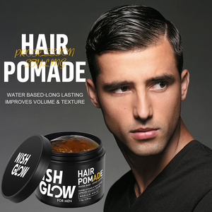 NISHGLOW Base d'eau brillante tenue moyenne Cologne hommes coiffant la cire pour cheveux pommade crème pâte pour OEM - Product Image 2