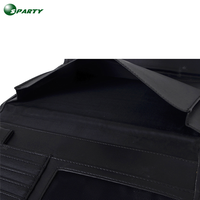 Porte-documents extensibles en cuir PU A4 avec logo personnalisé, pochettes minimalistes, imperméables et durables, organiseurs de documents de bureau