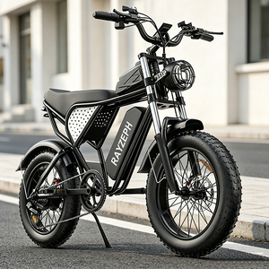 Vélo électrique tout-terrain 20 pouces à suspension intégrale, fabriqué en Chine, 48V20Ah, pneus larges, moteur à moyeu haute vitesse, vélo électrique pour adultes pour les trajets en ville - Product Image 2
