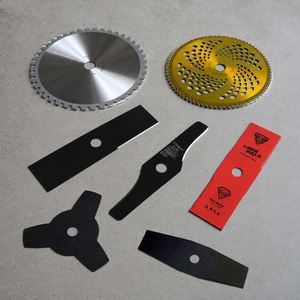 Lame de <span class=keywords><strong>d</strong></span>ébroussailleuse circulaire 40T 80T 2T 3T 4T, lame de rechange pour coupe-herbe 255mm 305mm, vente en gros - Product Image 1
