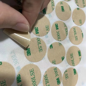 Tùy chỉnh 3m300lse dính hai mặt vòng Sticker Pet phim nhiệt độ cao <span class=keywords><strong>3m</strong></span> 9495le Polyester Băng Vòng tròn vuông Sticker - Product Image 2