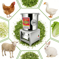Cortadora de Vegetales de Uso Comercial para Preparación de Alimentos en Granjas y Puestos de Venta, 3500W, CE, Acero Inoxidable 304, Fabricada en EE. UU.