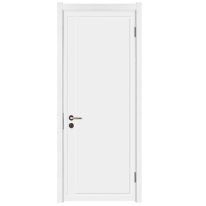 Puerta Moderna de Madera Sólida Blanca para Dormitorio, Diseño Minimalista, Material MDF, Hecha a Mano en China, 2026 - Product Image 4