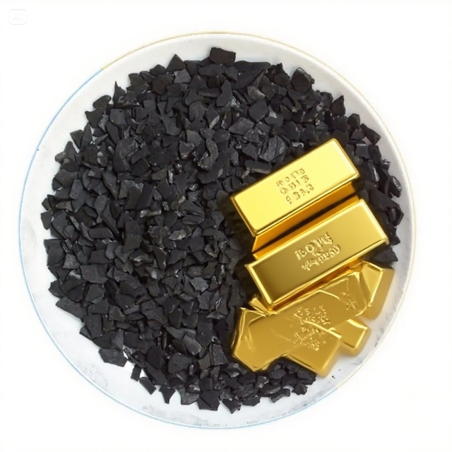 Yukexin Coconut Shell Activated Carbon Industrial Grade 100% Purity ISO9001 Certified for Gold Recovery Gold Extraction Industry