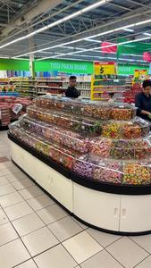 Exhibidor de Múltiples Niveles Ecobox, Mueble de Exhibición para Refrigerios, Dulces y Alimentos, Mueble de Exhibición Plegable de Plástico con Contenedores para Tienda - Product Image 5