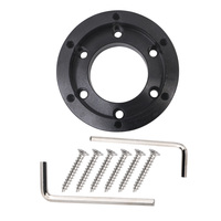 Adaptateur de base de volant de jeu de course, PCD 70 mm pour la série Logitech G24-G923, pièce de modification en alliage d'aluminium CNC 13/14 pouces