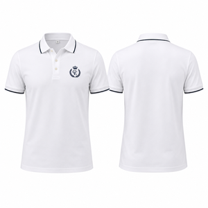 Camisa Polo Estilo Old Money para Hombre, Clásica, de Algodón Premium, Estilo de Lujo Discreto, Logotipo Personalizado, OEM, ODM - Product Image 2