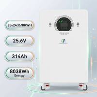 ES-2436 Onduleur solaire hybride 8KWH LiFePO4 avec batterie, puissance nominale 3200W, raccordement au réseau 2500W