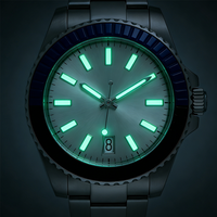 Jam Tangan Mekanik Stainless Steel Tahan Air Bercahaya Minimalis Fashion Otomatis Bisnis Custom Pria