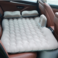 Matelas pneumatique floqué en PVC pour voiture, lit gonflable de voyage