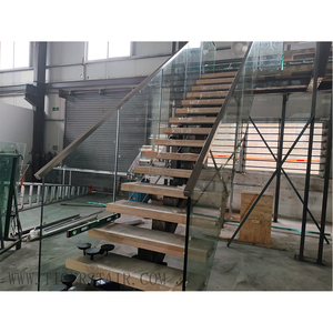 Garde-corps <span class=keywords><strong>en</strong></span> verre de haute qualité bon marché thaïlande caoutchouc bois bande de roulement plate-forme <span class=keywords><strong>en</strong></span> granit assorti <span class=keywords><strong>Kit</strong></span> pré-assemblé Mono Stringer <span class=keywords><strong>escalier</strong></span> - Product Image 5