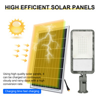 KCD 1500 Watt 2000w Lampe solaire de rue LED intelligente à haut lumen pour extérieur, alimentée par cellule, 200 watts, avec capteur de mouvement