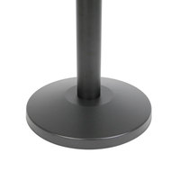 Support de ceinture en métal rétractable pour lignes de file d'attente d'aéroport