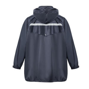 Set Anti pioggia statica con strisce riflettenti per la stazione di servizio e il giacimento di petrolio lavoratori impermeabili e antivento - Product Image 5