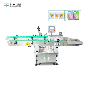 La machine d'étiquetage automatique de bouteille ronde de nourriture de bouteille de boisson peut coller le <span class=keywords><strong>demi</strong></span>-cercle entier de cercle - Product Image 2