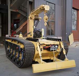 Robot Vehículo Móvil Autónomo con Orugas, Carga Máxima 2500kg, Robot de Entrega, Chasis de Robot Oruga para Exteriores - Product Image 3