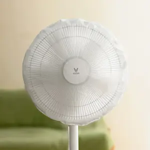 1 paquete de fundas redondas impermeables y a prueba de polvo para ventiladores eléctricos - Product Image 2