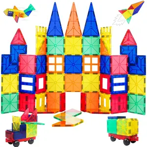 Jouets en boules magnétiques pour bricolage, blocs de construction magnétiques, 3d, pour enfants, pièces