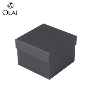 Tapa simple y estructura de base más barata, caja de reloj de papel de cartón Kraft personalizada de <span class=keywords><strong>dos</strong></span> piezas, caja de embalaje - Product Image 3