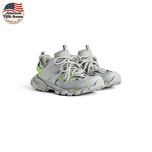 รองเท้าบาสเก็ตบอลวิ่งลำลองผู้ชายทรงสปอร์ต ดีไซน์ย้อนยุค หน้าผ้าตาข่าย คุณภาพสูง น้ำหนักเบา สไตล์บาเลนซิอาก้า - Product Image 1