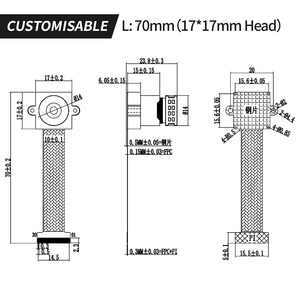 OS02H10 1080P 60fps Starlight Night Vision Low Power HDR <b>Camera</b> Module for Vehicle Rear View - Product Image 4