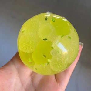 Juguete antiestrés de cera artesanal DIY, <span class=keywords><strong>bola</strong></span> blanda de cera con textura crujiente, juguete antiestrés transparente con forma de concha marina o sandía, juguete sensorial para apretar. - Product Image 4