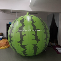 Gonflables géants pour fruits à pastèque pour la décoration publicitaire des magasins de fruits
