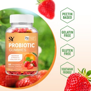 Venta directa de fábrica, gomitas probióticas para adultos, compatibles con nutrición digestiva saludable e inmunológica, dulces de goma probióticos - Product Image 4