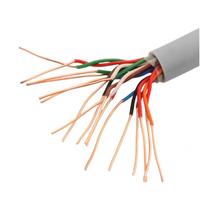 Precio al por mayor HYA HSYV cobre multi Core cable de teléfono cables código de color Cat3 teléfono interior 0,4 0,5 0,6mm cables de comunicación