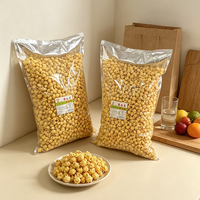 2.5kg MUI Halal Popcorn Jagung Panggang Rasa Pelangi Camilan Biji-bijian Manis Tekstur Semi-Lunak Bebas Lemak Trans Siap Santap Dalam Kemasan