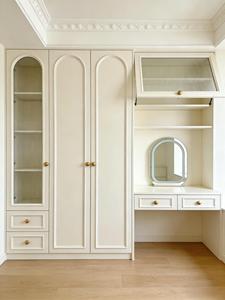 Armoire autoportante moderne peinte et écologique avec portes à charnières amovibles et tiroirs à fermeture douce pour chambre à coucher et <span class=keywords><strong>dressing</strong></span> - Product Image 2