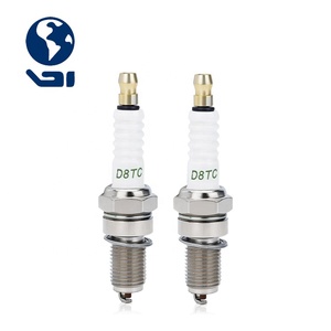 Nuevo alto rendimiento <span class=keywords><strong>para</strong></span> bujía <span class=keywords><strong>de</strong></span> iridio D8TC <span class=keywords><strong>para</strong></span> piezas <span class=keywords><strong>de</strong></span> motor <span class=keywords><strong>de</strong></span> motocicleta OEM <span class=keywords><strong>para</strong></span> la marca Suzuki-HANZHUANG - Product Image 1