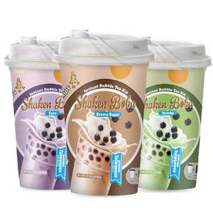 Bebida Instantánea de Boba con Azúcar Moreno Orgánico Alody, Juego de 3 Vasos - Product Image 3