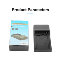 Chargeur USB simple Ringteam pour appareil photo numérique Canon EOS 550D 600D Kiss X4 Rebel T2i T5i, batterie LP-E8, chargeur durable, accessoire