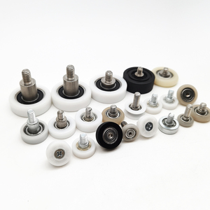 Nhiệm vụ nặng nề trượt cửa sổ con lăn ngăn kéo ròng rọc nhựa nylon u-rãnh POM rãnh sâu bóng mang Con lăn nhôm cửa con lăn - Product Image 2