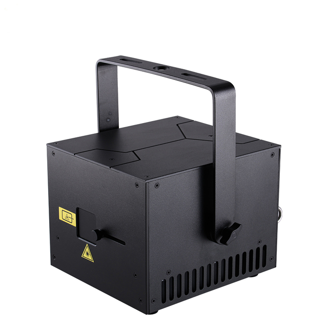 5W Laser Projector Wedding Laser Lights DMX ILDA RGB Full Color 3D Animation Show Light for Stage Night Club Lighting Bar Disco