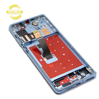 Téléphone portable Lcds pour Huawei P30 LCD écran tactile pour huawei P30 Pro écran Lcd L29 L09 remplacement de l'assemblage de l'écran avec cadre