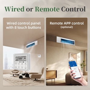Climatiseur Inverter à Conduit R32 18000 24000 36000 Btu Système CVC Refroidissement Rapide Type Conduit FCU <span class=keywords><strong>Climatisation</strong></span> Centrale Wifi - Product Image 5