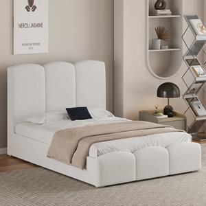 Willsoon Soft <span class=keywords><strong>Bed</strong></span> Opbergframe met Hydraulische Lift - Modern Gestoffeerd Platformbed met Opbergruimte Onder het <span class=keywords><strong>Bed</strong></span> - Product Image 2