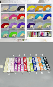 Faveurs de <span class=keywords><strong>mariage</strong></span> personnalisées, éventails personnalisés avec logo - Product Image 6