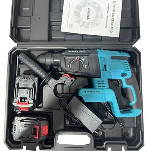 مطرقة دوارة بدون فرش بقوة 21 فولت وقدرة 1680 واط - ثقب 26 مم وسرعة بدون حمولة 950 دورة في الدقيقة وقوة طرق 1 جول + ملحقات كاملة - Product Image 5