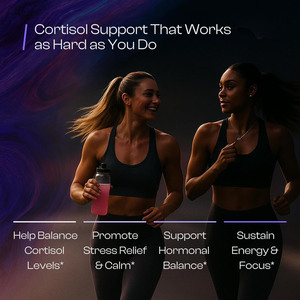 Cortisol Powder Drink Mix | Cortisol Supplements Cortisol Detox | Ashwagandha KSM 66, <strong>Magnesium</strong> <strong>Glycinate</strong>, L Theanine - Product Image 3