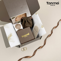 Papier de soie d'emballage pour bijoux avec logo personnalisé Tanmei, imprimé, recyclé, pour emballages cadeaux