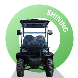 Shininglsv शिकार कार समुद्र तट रिसॉर्ट इलेक्ट्रिक वाहन लक्जरी स्ट्रीट कानूनी गोल्फ कार 4 सीटर - Product Image 2