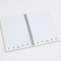 Cuaderno personalizado planificador diario impresión de libros en papel duradero y material de cartón