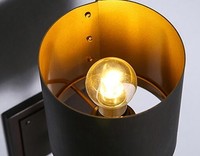 Lumières de décoration minimalistes de lumière antique du milieu du siècle Led élèvent la lampe murale d'intérieur de lumière murale