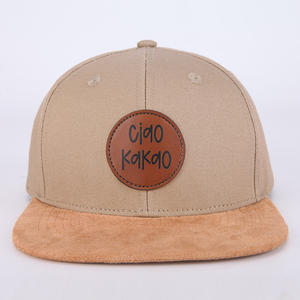 قبعة أطفال صغيرة الحجم مخصصة وعصرية، قبعة سناب باك للأطفال الصغار مع علامة جلدية، قبعة سناب باك للرضع - Product Image 4